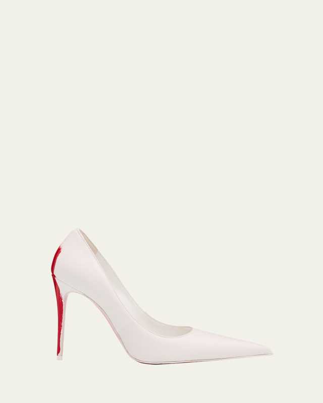 x Maison Margiela Martoubi Red-Sole Leather Pumps